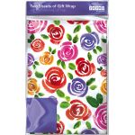 Hartie de impachetat - Roses Wrap & Tag | Great British Card Company