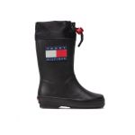 Cizme de cauciuc Tommy Hilfiger Rain Boot T3X6-30766-0047 M Negru