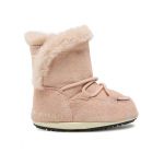 Cizme de zăpadă Moon Boot Crib Suede 34010300003 M Roz