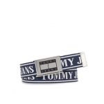 Curea pentru Bărbați Tommy Jeans Tjm Skater B Jacquard Belt 4.0 AM0AM11196 Bleumarin