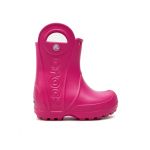 Cizme de cauciuc Crocs Handle It Rain Boot Kids 12803 Roz