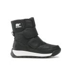 Cizme de zăpadă Sorel Childrens Whitney II Strap Wp NC3919-010 Negru