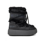 Cizme de zăpadă Moon Boot Jtrack Faux Fur Wp 34300900001 Negru