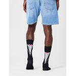 Șosete Lungi de Damă Happy Socks MAR01-9100 Negru