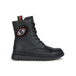 Cizme Geox J Gillyjaw Girl J267XA 000BC C0260 D Negru