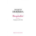 Hospitalite - Volume 1: Seminaire (1995-1996) | Jacques Derrida