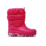 Cizme de zăpadă Crocs Classic Neo Puff Boot K 207684 Roz