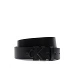 Curea de Damă Calvin Klein Jeans Round Mono Pl Lthr Belt 30Mm K60K611490 Negru