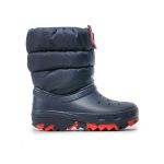 Cizme de zăpadă Crocs Classic Neo Puff Boot K 207684 Bleumarin