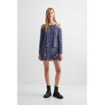 Bluza din amestec de modal cu umeri decupati July
