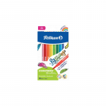 Carioca Colorella Super Brush, Set 10 Culori, Varf Tip Pensula
