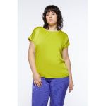 Bluza de satin cu maneci scurte