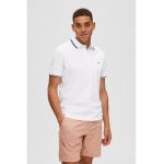 Tricou polo regular fit de bumbac organic