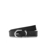 Curea de Damă Calvin Klein Round Organic Loop Belt 2.5 K60K611930 Negru