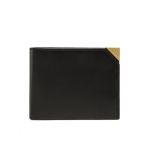 Portofel Mare pentru Bărbați Calvin Klein Cut Corner Bifold 5cc W/Coin K50K509995 Negru