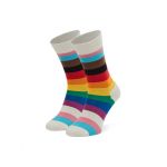 Șosete Lungi de Damă Happy Socks PRS01-0200 Colorat