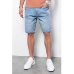 Bermude din denim cu 5 buzunare