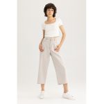 Blugi crop ampli