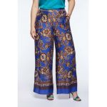 Pantaloni ampli de satin