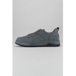 Pantofi sport de piele ecologica cu logo cusut
