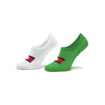 Set de 2 perechi de șosete scurte pentru bărbați Tommy Hilfiger 701223928 Verde