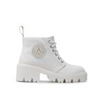 Botine Charles Danny Boots Alb