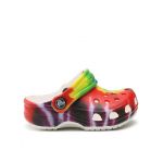 Şlapi Crocs Littles Graphic Clog 207281 Colorat