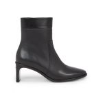 Botine Calvin Klein Curved Stil Ankle Boot 55 HW0HW01889 Negru