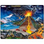 Puzzle 70 piese - Maxi - Vulcanoes | Larsen