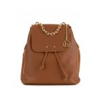Rucsac de piele cu maner de lant