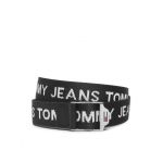 Curea de Damă Tommy Jeans Tjw Webbing 3.0 AW0AW14071 Negru