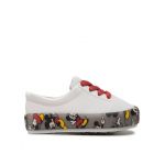 Pantofi Melissa Mini Melissa Street + Mickey A 33460 Alb