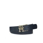 Curea de Damă Tommy Hilfiger Th Logo Rev 3.0 AW0AW15371 Bleumarin