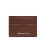 Etui pentru carduri Tommy Hilfiger Th Modern Leather Cc Holder AM0AM10616 Maro
