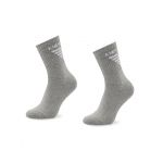 Set de 2 perechi de șosete lungi de damă Emporio Armani 292303 2F258 00047 Gri