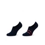 Set de 2 perechi de șosete scurte pentru bărbați Tommy Hilfiger 701222189 Bleumarin