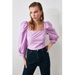 Bluza cu maneci bufante