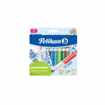 Carioca Colorella Textile, Set 12 Culori, Pentru Materiale Textile