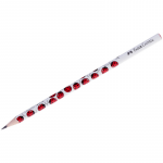Creion Grafit Faber-Castell, Duritate Mina B, Model Buburuza