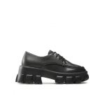 Pantofi Pieces Pcradi Cleated Apron Shoe 17129299 Negru