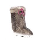 Blană exterior încălțăminte Moon Boot Cover Opossum 140C0V01001 Maro