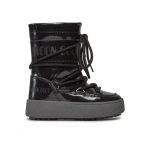 Cizme de zăpadă Moon Boot Jtrack Tube Glitter 34301000004 Negru