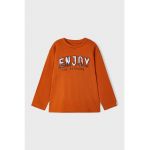Bluza de bumbac cu text