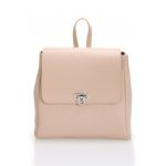 Rucsac din piele cu clapa