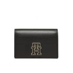 Etui pentru carduri Tommy Hilfiger Th Chic Concertina Cc AW0AW15084 Negru