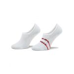 Set de 2 perechi de șosete scurte pentru bărbați Tommy Hilfiger 701222189 Alb