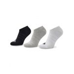 Șosete Scurte Unisex adidas Thin and Light No-Show Socks 3 Pairs IC1328 Gri