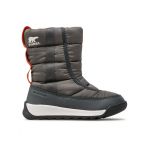 Cizme de zăpadă Sorel Childrens Whitney II Puff Mid Wp NC3873 Gri