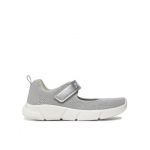 Pantofi Geox J Aril Girl J45DLA 07QHH C1007 D Argintiu
