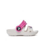 Şlapi Crocs Classic Embellished Sandal T 207803 Alb